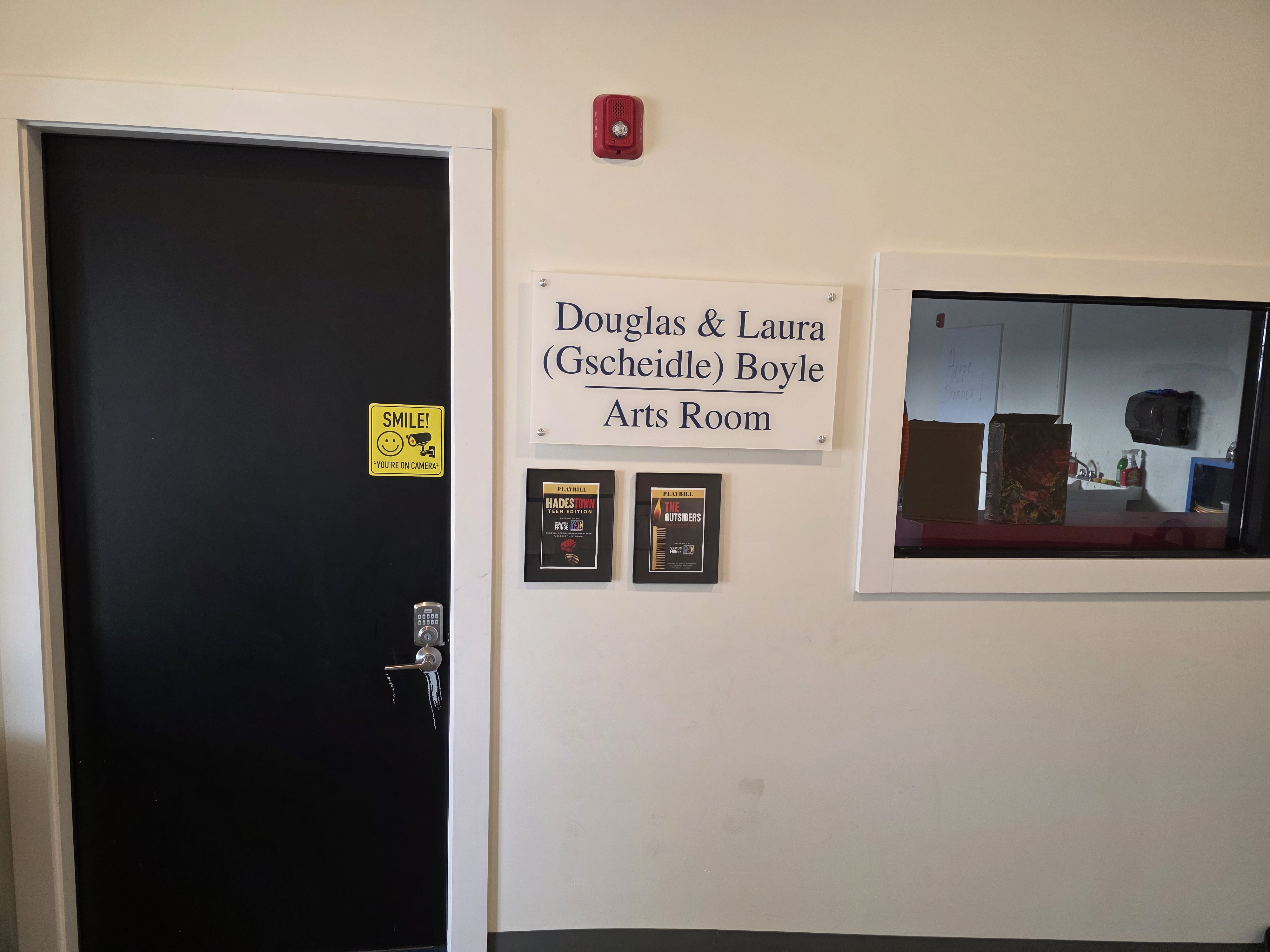Douglas & Laura Boyle Arts Room