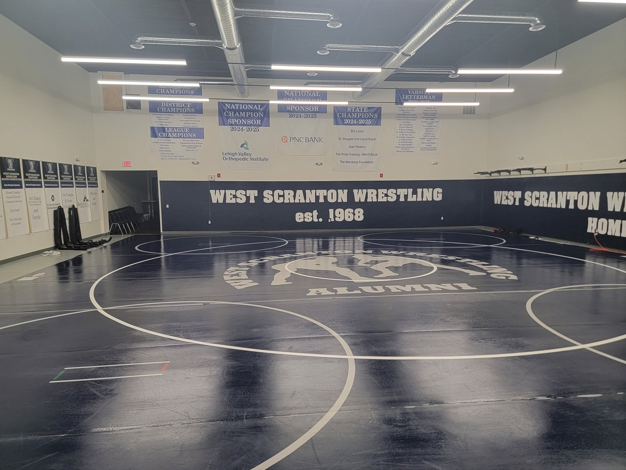 Wrestling room - Home of the Invaders